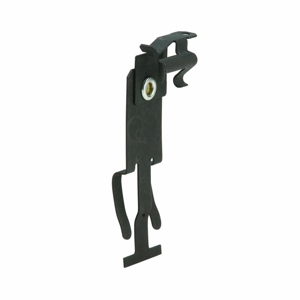 Eaton B-Line series acoustical tee and t-bar fasteners, Acoustical tee, 1" Height, 1" Length, 1" Width, 0.055lbs, Top mount T-bar fasteners, 25 lbs load capacity, 1 Max runs, Assemblies support MC, AC, sizes 14/2 through 10/3 or 0.38" FMC