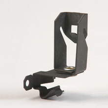 Eaton B-Line series cable support fasteners, Hangers, Flange, 1" Height, 1" Length, 1" Width, 0.05lbs, Cable to "Z" Purlin flange hangers, .09" Max mount size
