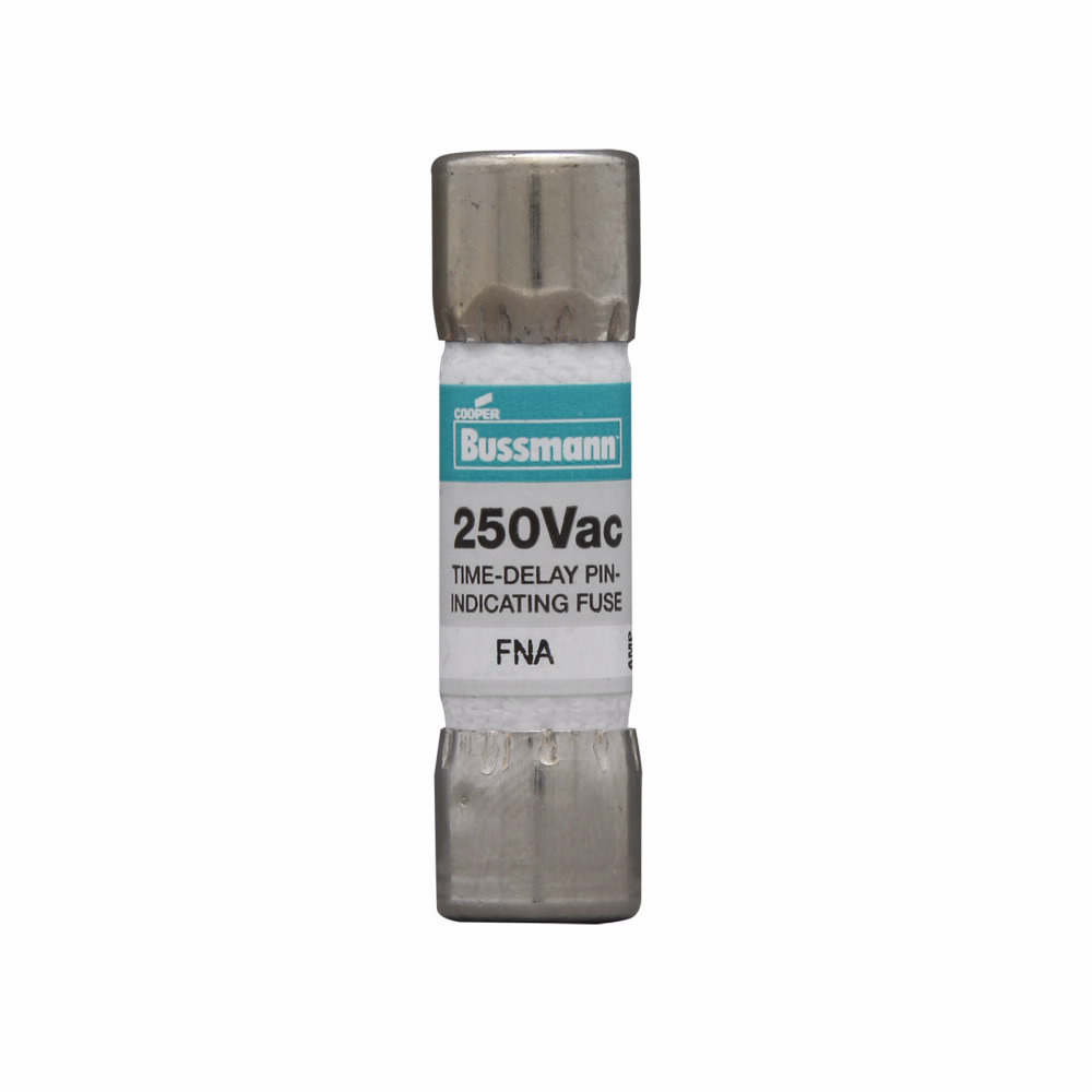Eaton Bussmann series FNA fuse, Time-delay fuse, Inductive load circuits, electronic circuits, 4 A, Dual, Non-indicating, Ferrule end x ferrule end, 10 kAIC at 125 Vac,200 kAIC at 250 Vac, Silver-plated pin, Standard, 250 V