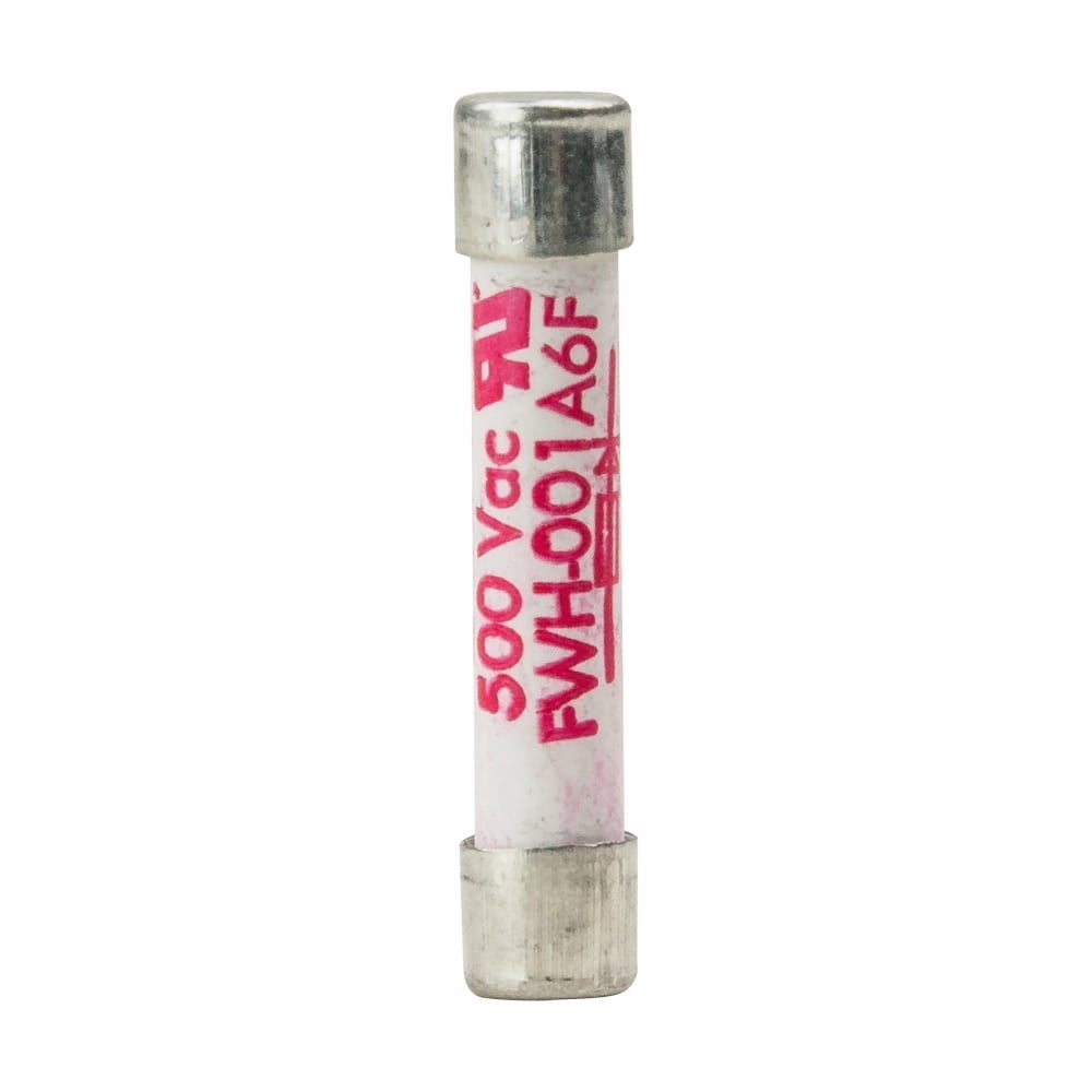 Eaton Bussmann series FWH high speed fuse, 500 Vac (0.25-6.3A), 500 Vdc (2-5A), 1A, 50 kAIC at 0.25-20A, 20 kAIC at 25-30A, Non Indicating, High speed fuse, Ferrule end X ferrule end