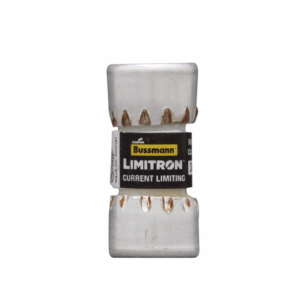 Eaton Bussmann series JJN fuse, Current-limiting very fast acting fuse, VFD line protection, 20 A, Class T, Non-indicating, Ferrule end x ferrule end, 20 kAIC at 160 Vdc,200 kAIC at 300 V, Standard, 10, 300 V, 160 Vdc