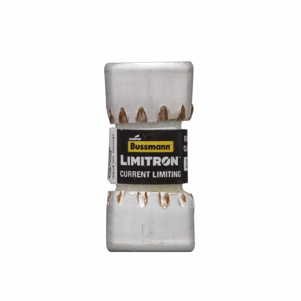 Eaton Bussmann series JJN fuse, Current-limiting very fast acting fuse, Large apartment complexes, multi-family meter stacks, VFD line protection, 3 A, Class T, Non-indicating, 200 kAIC at 300 Vac, Standard, 10, 300 V