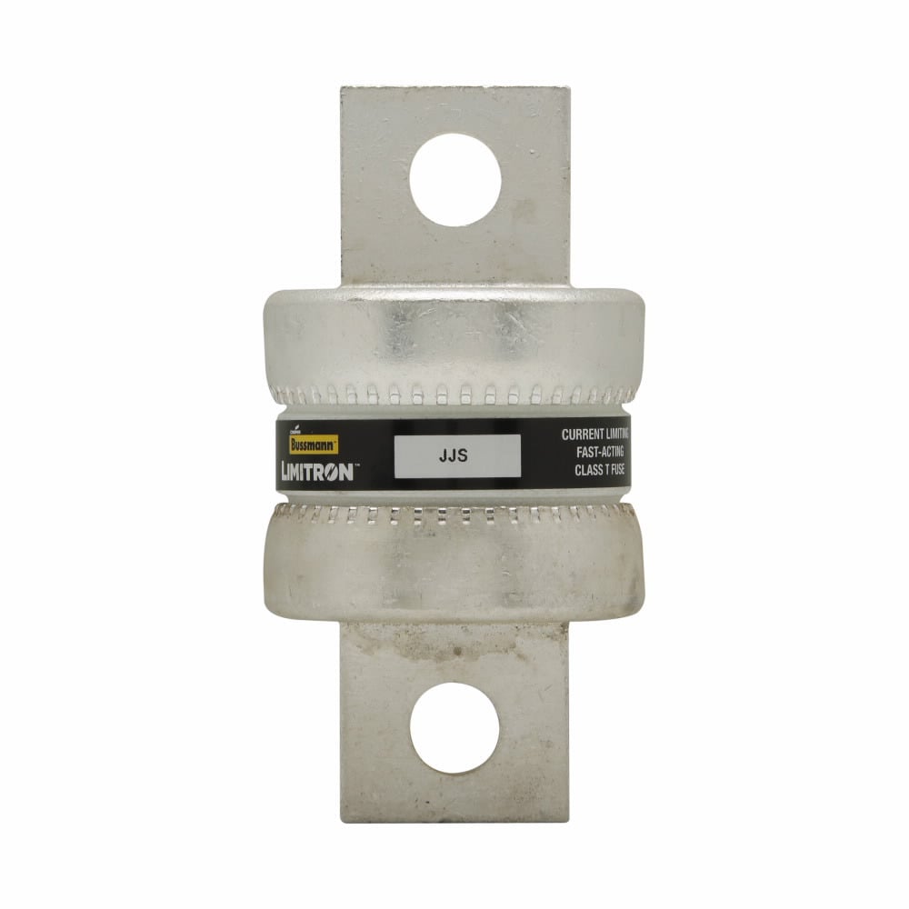 Eaton Bussmann series JJS fuse, Current-limiting very fast acting fuse, Small footprint, VFD line protection, 450 A, Class T, Non-indicating, Bolted blade end x bolted blade end, 200 kAIC at 600 V, Standard, 1, 600 V