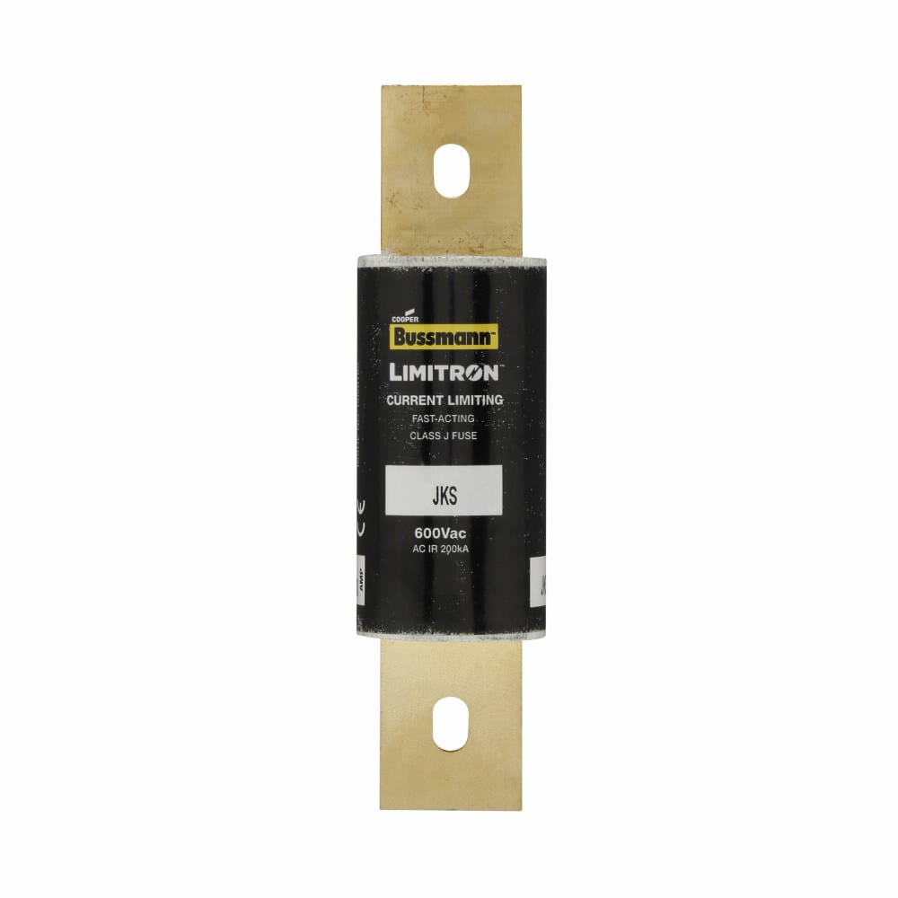 Eaton Bussmann series JKS fuse, LIMITRON Fast-acting fuse, Power panelboards, machinery disconnects, 150 A, 1, Class J, Non-indicating, Bolted blade end x bolted blade end, 200 kAIC at 600 Vac, Standard, 1, 600 V