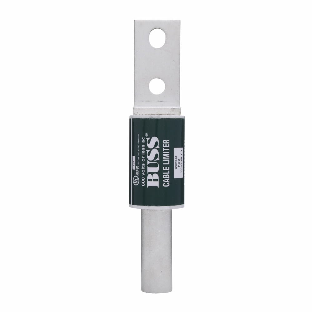 Eaton Bussmann series KDE cable limiter, 200 kAIC, Tubular end X offset bolted end, Cable: Copper, 3/0 AWG, Non Indicating