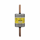Eaton Bussmann series LPJ fuse, Low-peak fuse, 600 A, Dual, Class J, With Indicator, Bolted blade end x bolted blade end, Time delay,Current-limiting, 10 sec at 500%, 300 kAIC at 600 V,100 kAIC Vdc, Standard, 600 V, 300 Vdc