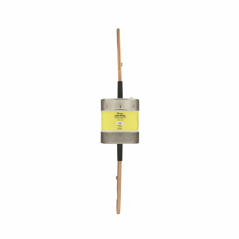 Eaton Bussmann series LPS-RK fuse, Low-peak fuse, 450 A, Dual, Class RK1, Non-indicating, Blade end x blade end, Time delay,Current-limiting, 100 kAIC at 300 Vdc,300 kAIC at 600 V, Standard, 1, 600 V, 300 Vdc