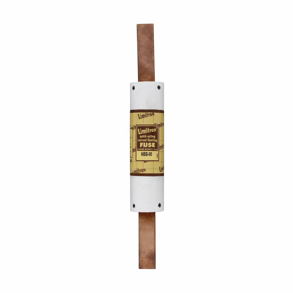 Eaton Bussmann series NBB fast-acting fuse, Current limiting, 80A, 1500 V, 1 barrel