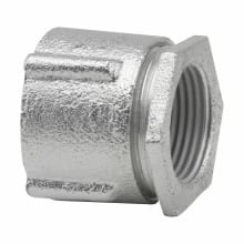 Eaton Crouse-Hinds series three-piece conduit coupling, Rigid/IMC, Malleable iron, Concrete tight, 5"