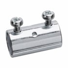 Eaton Crouse-Hinds series EMT set screw type coupling, EMT, Zinc plated steel, 3/4"