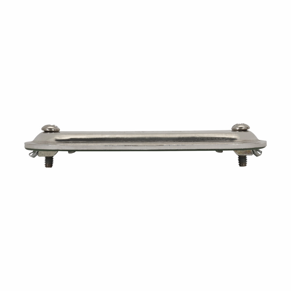 Eaton Crouse-Hinds series Condulet Form 7 cover with integral gasket, Sheet aluminum, 2"