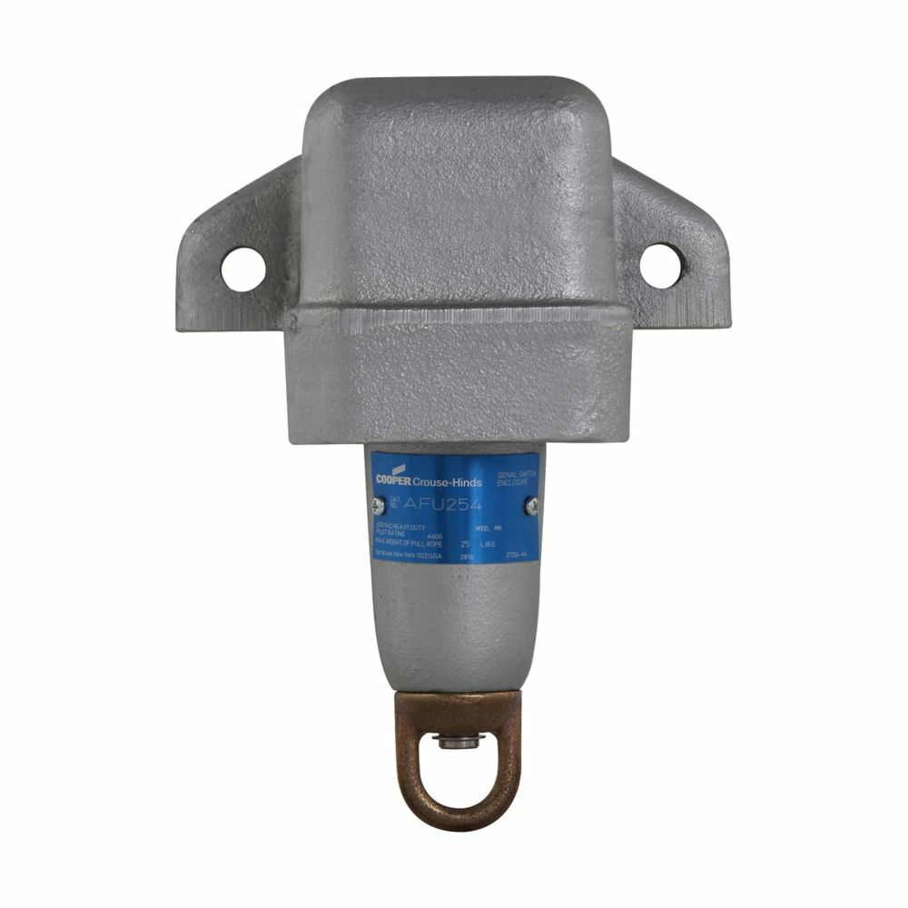 Eaton Crouse-Hinds series AFU mine signal switch, Two normally open/two normally closed, Feraloy iron alloy, 50 lb total operating force, 600 Vac, 25 lb without switch