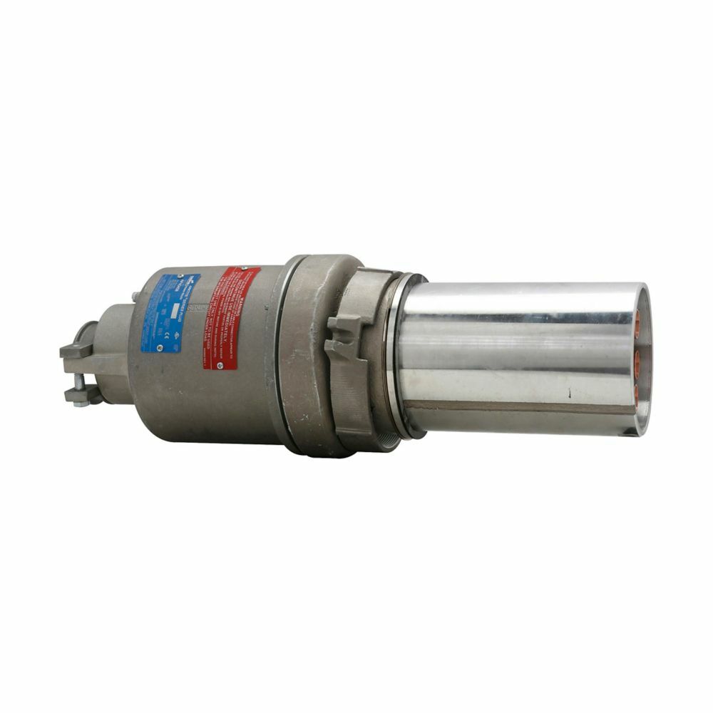 Eaton Crouse-Hinds series Arktite AP plug, 400A, 1.875-2.500", Three-wire, four-pole, 50-400 Hz, Style 2, Copper-free aluminum, Plug, 600 Vac/250 Vdc, 0.84"