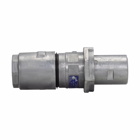 Eaton Crouse-Hinds series Arktite APJ plug, 100A, 0.875-1.70", Three-wire, three-pole, 50-400 Hz, Style 1, Copper-free aluminum, Reversed contacts, 600 Vac/250 Vdc