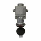 Eaton Crouse-Hinds series Arktite ARE receptacle assembly, 60A, Three-wire, three-pole, 50-400 Hz, Style 1, Copper-free aluminum, Spring door, 1", 600 Vac/250 Vdc