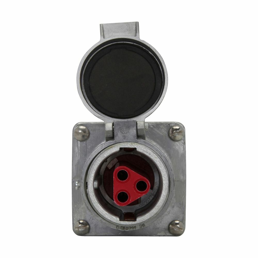 Eaton Crouse-Hinds series Arktite ATP receptacle interior, 30A, Three-wire, four-pole