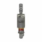 Eaton Crouse-Hinds series BHR interlocked receptacle with switch, 100A, Through feed, Three-wire, four-pole, Brass contacts, Style 2, Copper-free aluminum, Threaded cap, Factory sealed, 1-1/2", 480 Vac