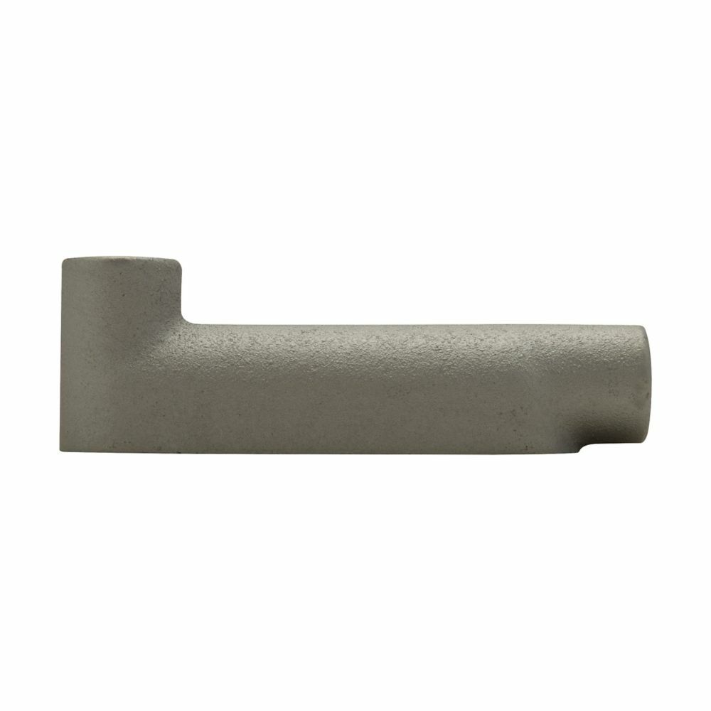 Eaton Crouse-Hinds series Condulet B mogul conduit body, Feraloy iron alloy, LB shape, 4"