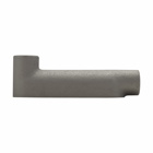Eaton Crouse-Hinds series Condulet B mogul conduit body, Feraloy iron alloy, LB shape, 2-1/2"