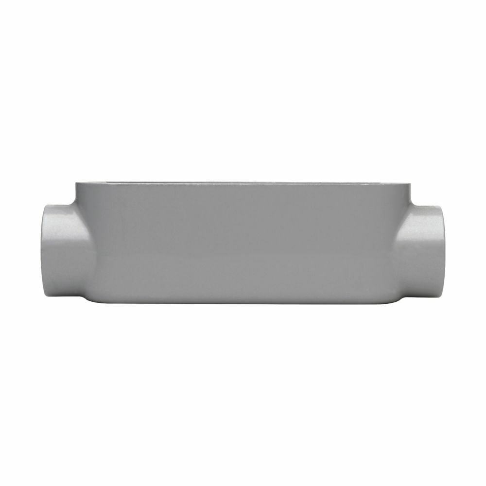 Eaton Crouse-Hinds series Condulet Series 5 conduit outlet body, Rigid/IMC, Copper-free aluminum, C shape, 1/2"