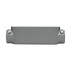 Eaton Crouse-Hinds series Condulet Series 5 conduit outlet body, Rigid/IMC, Copper-free aluminum, C shape, Body, traditional cover and gasket, 1/2"