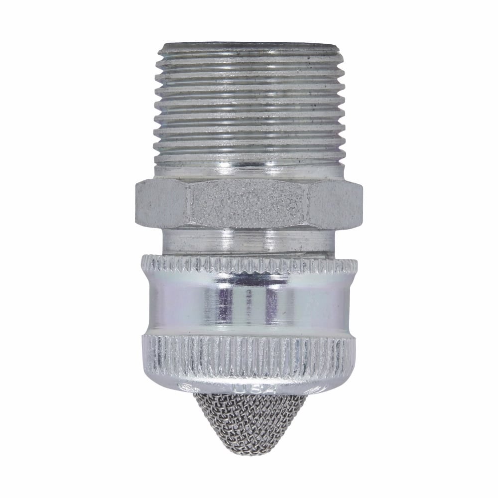 Eaton Crouse-Hinds series CD drain, Copper-free aluminum, 1/2"