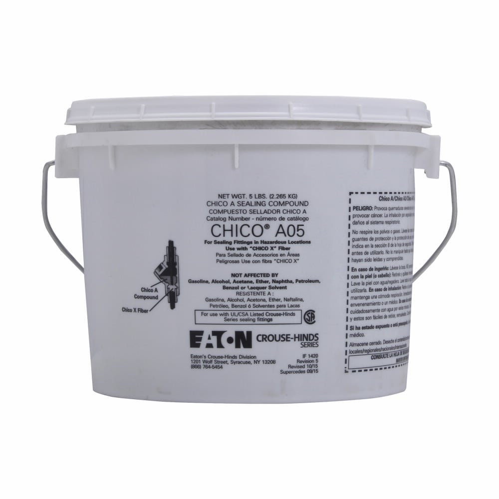 Eaton Crouse-Hinds series Chico A sealing compound, 4600 Cu In