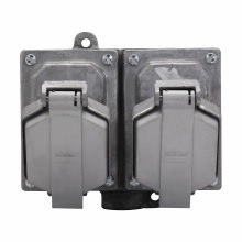 20A 2W3P ARKT DEL DE 2GNG RCPT ASSY 1