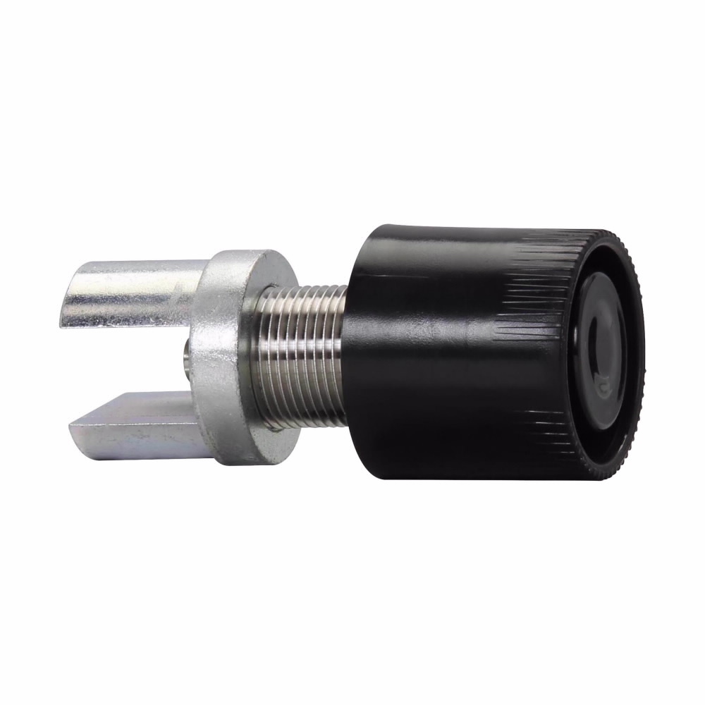 Eaton Crouse-Hinds series FlexStation DEV pushbutton operator, Black, Type 6/6 nylon, Single pushbutton, 1 contact block, 600 Vac