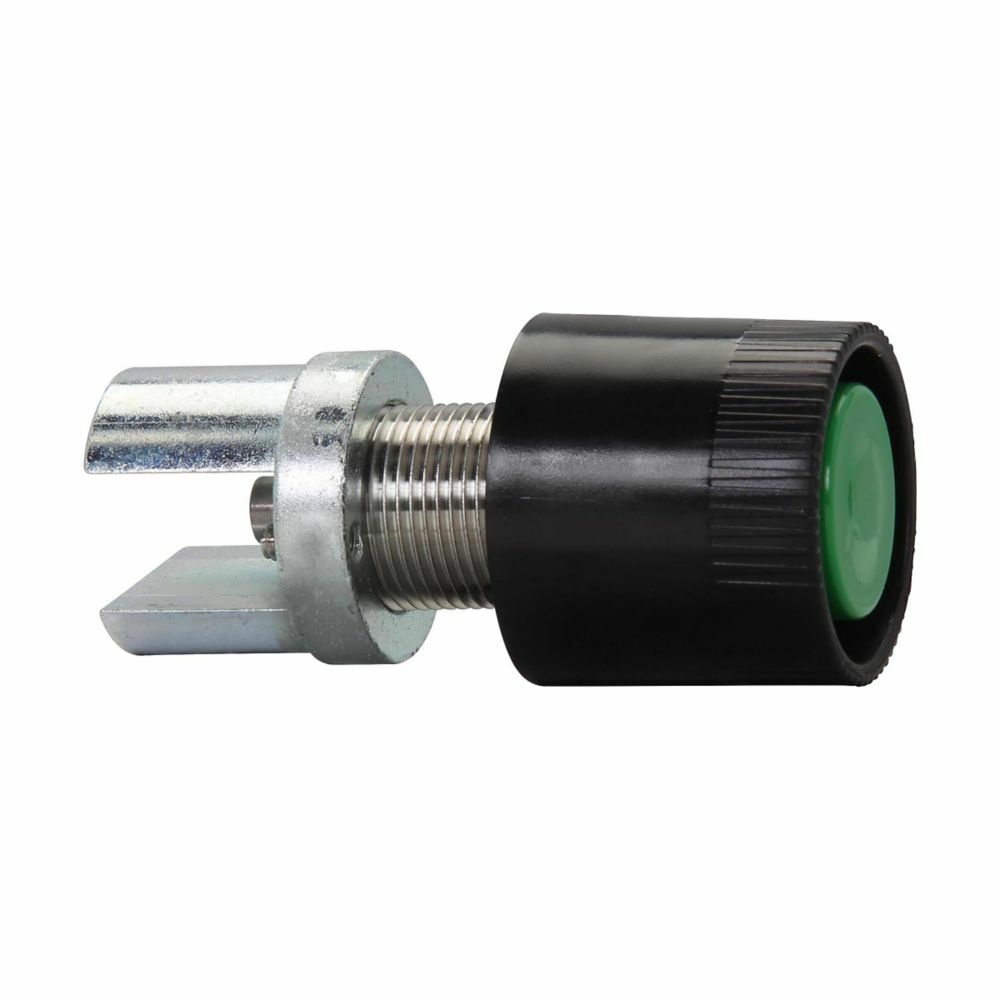 Eaton Crouse-Hinds series FlexStation DEV pushbutton operator, Green, Type 6/6 nylon, Single pushbutton, 1 contact block, 600 Vac