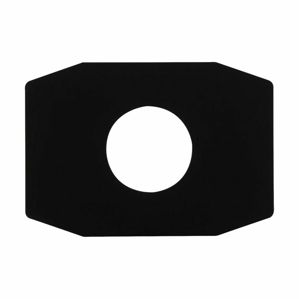 Eaton Crouse-Hinds series FlexStation DL legend plate, Blank with two fields, Used with 2- or 3-hole covers