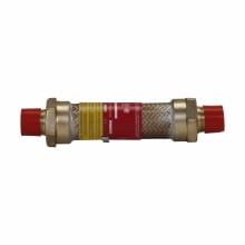 Eaton Crouse-Hinds series ECGJH coupling, 18" flexible length, Male connections both ends, Stainless steel, 3" trade size