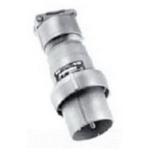 4 Pole 3 Wire Clamping Ring Plug; 100 Amp, 600 Volt AC/ 250 Volt DC