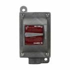 Eaton Crouse-Hinds series EFD circuit breaker, 20A, Bolted/ground joint cover construction, Feraloy iron alloy, Square D breaker, Single-gang, Single-pole, Dead end, 3/4", 120/240 Vac