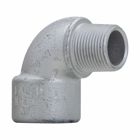 Eaton Crouse-Hinds series EL elbow, Male and female, Feraloy iron alloy or ductile iron, 90, 1-1/4"