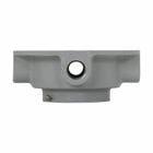 Eaton Crouse-Hinds series EVI mounting module, Copper-free aluminum, Ceiling and wall box mount, 3/4"
