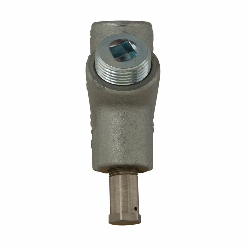 Eaton Crouse-Hinds series EYD conduit sealing fitting with drain, Female, Copper-free aluminum, Vertical only, 1/2"