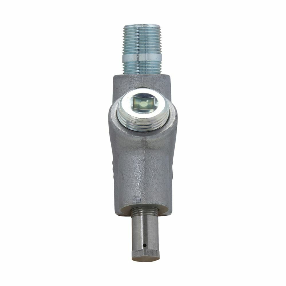 Eaton Crouse-Hinds series EYD conduit sealing fitting with drain, Male and female, Feraloy iron alloy and/or ductile iron, Vertical only, 1-1/4"