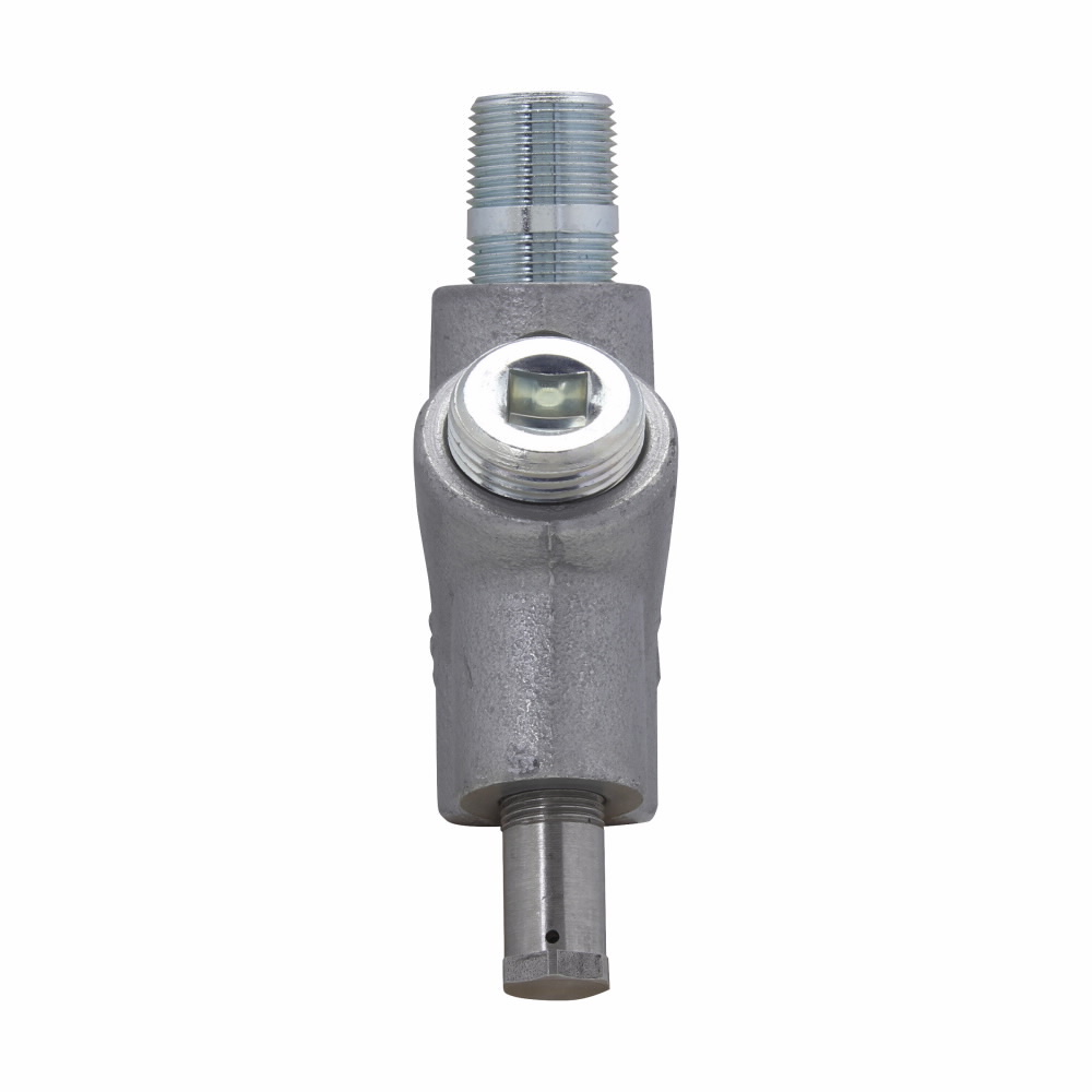 Eaton Crouse-Hinds series EYD conduit sealing fitting with drain, Male and female, Feraloy iron alloy and/or ductile iron, Vertical only, 3"