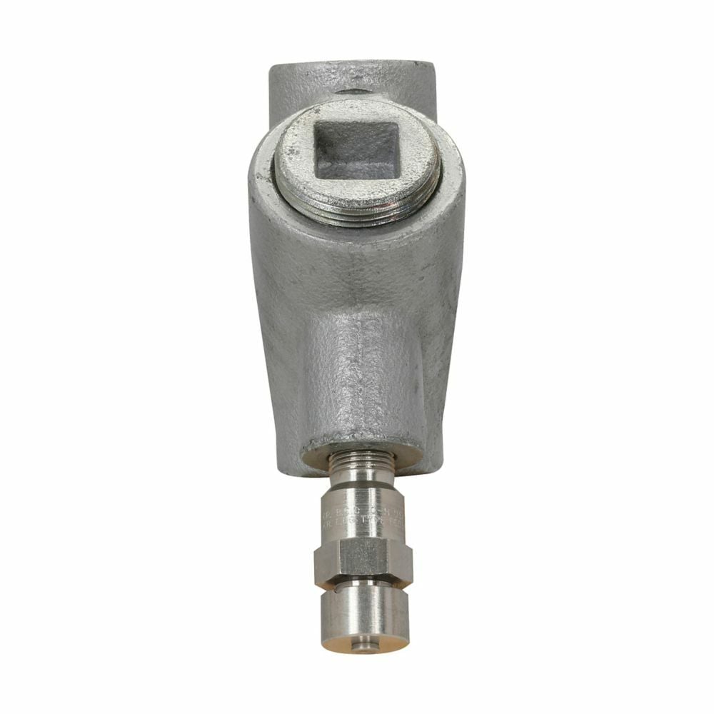 Eaton Crouse-Hinds series EYDX expanded fill sealing fitting with drain, Female, Copper-free aluminum, Vertical only, 1-1/2"