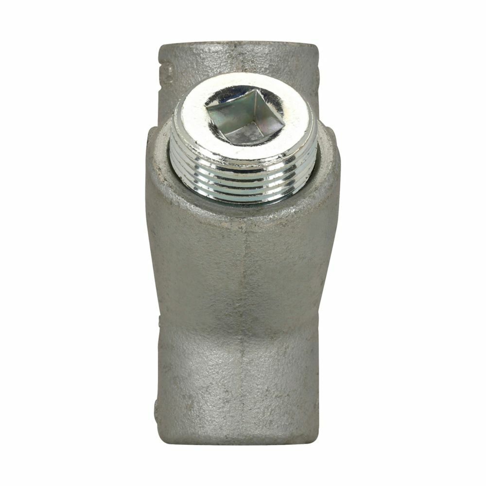 Eaton Crouse-Hinds series EYS conduit sealing fitting, Female, Copper-free aluminum, Vertical only, Group B rated, 1"