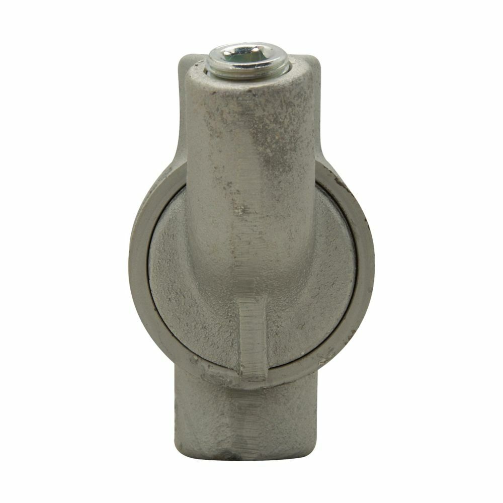 Eaton Crouse-Hinds series EZS conduit sealing fitting, Female, Feraloy iron alloy and/or ductile iron, Any angle, 1/2"