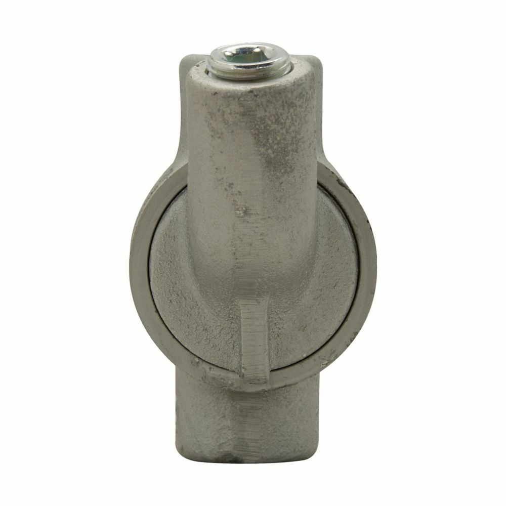 Eaton Crouse-Hinds series EZS conduit sealing fitting, Female, Feraloy iron alloy and/or ductile iron, Any angle, 3"