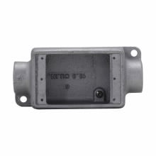 Eaton Crouse-Hinds series Condulet FS device box, Shallow, Copper-free aluminum, Single-gang, C shape, 1"