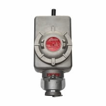 Eaton Crouse-Hinds series Arktite FSQC interlocked receptacle, 100A, Three-wire, four-pole, Brass contacts, 50 HP, Copper-free aluminum, 2", Dead front, 480/600 Vac