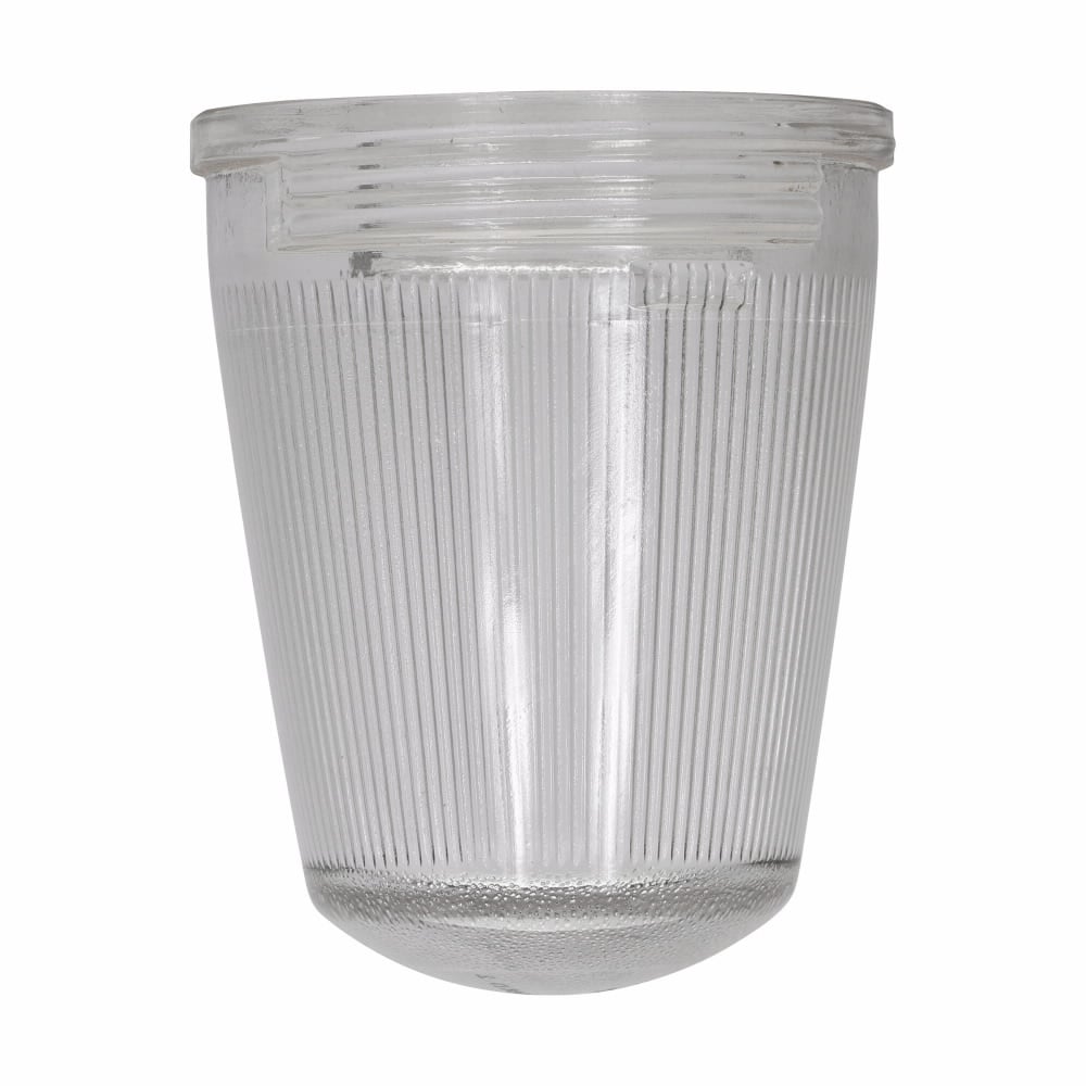 Eaton's Crouse-Hinds series Vaporgard Incandescent Globe, Non-tempered colored glass, Amber, A-21 max. lamp size, 150W