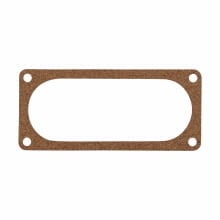Eaton Crouse-Hinds series RS/RSM/RSS replacement hub plate gasket, 8-1/2" x 4", Cork