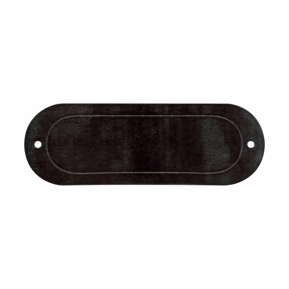 Eaton Crouse-Hinds series Condulet Form 5 gasket, Neoprene, Perforated center, 3-1/2" or 4"