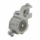 Eaton Crouse-Hinds series GLL grounding bushing, Rigid/IMC, Aluminum lug, #1/0-8 AWG, Malleable iron, 105C temperature rating, Threaded, 1-1/4"