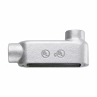 Eaton Crouse-Hinds series Condulet Form 5 conduit outlet body, Malleable iron, LB shape, 1"